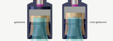 Pneumatische Packtulpe